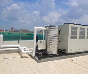 電子材料研究院五十匹冷水機(jī)安裝案例