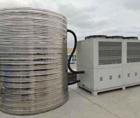 食品公司風冷式冷水機安裝案例