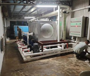 注塑機廠舊機挽新冷水機工程